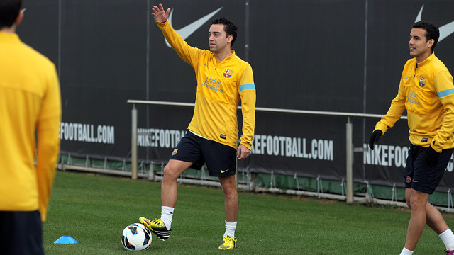 Xavi, en una imatge d'arxiu / FOTO: ARXIU FCB