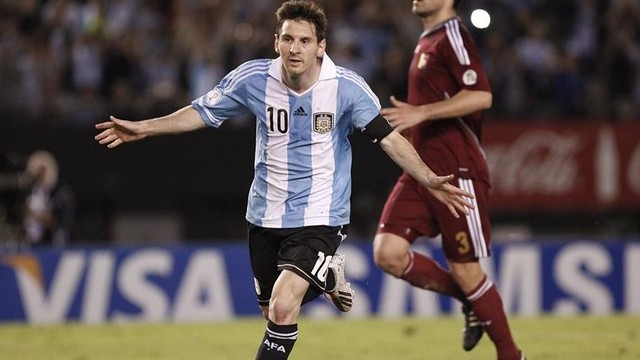 Messi, amb la selecció argentina / FOTO: FIFA.COM