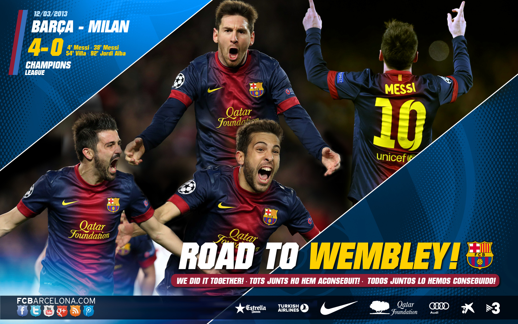 FC Barcelona news and watch match: Barca HD Wallpapers