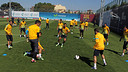 El equipo prepara el partido contra el Betis / FOTO: MIGUEL RUIZ - FCB