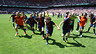 FCB Women's team celebrate the league title