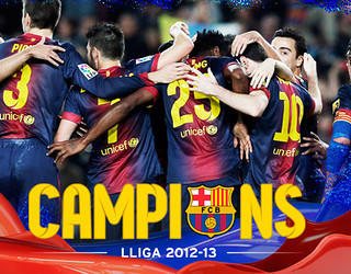 Campions de Lliga 2012/13.