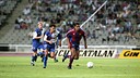 Photo from the first leg of the Super Cup.  FOTO: Arxiu - FCB