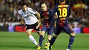 Iniesta v Valencia / Photo/ Miguel Ruiz - FCB