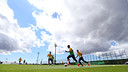 L'equip, durant l'entrenament del passat dissabte prèvi al Valladolid / FOTO: MIGUEL RUIZ - FCB