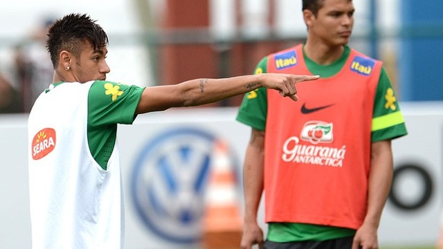 Neymar playing for Brazil / PHOTO: Neymar