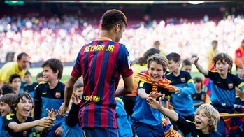 FC Barcelona - 'Bienvenido Neymar'