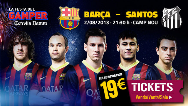 Trofeu Joan Gamper to be played on August 2 at 21.30 