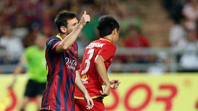 Messi Tailàndia - FCB / FOTO: MIGUEL RUIZ - FCB