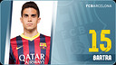 Potret Marc  Bartra Aregall. Nomor punggung 15