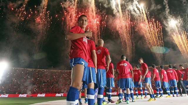 Alexis with Chile / PHOTO: www.anfp.cl