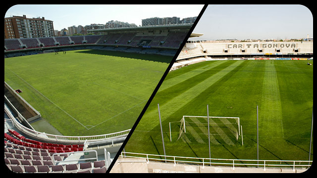 The Miniestadi and the Cartagonova are practically identical