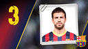 Portrait Gerard Piqué Bernabeu. Number 3