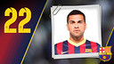 Imagen oficial de Alves con la camiseta del FC Barcelona