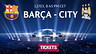 FC Barcelone - M.City: Entrées disponibles