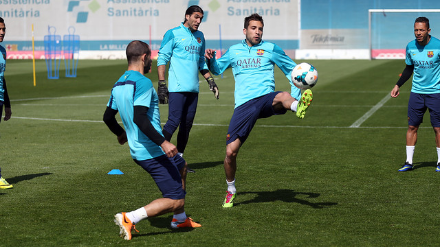 The squad will have five training sessions this week / PHOTO: MIGUEL RUIZ-FCB