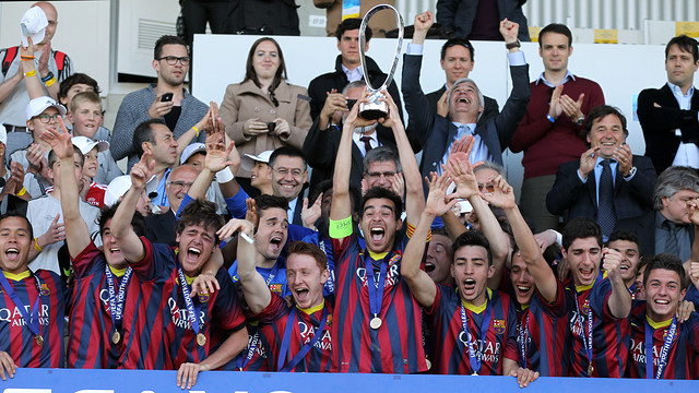 Юношеская Лига Чемпионов. Финал. Барселона 3-0 Бенфика