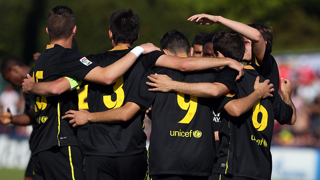 FC Barcelona won the first ever edition of the UEFA Youth League / PHOTO: MIGUEL RUIZ - FCB
