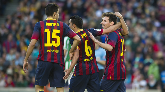 Barça need all three points to maintain the pressure on the two Madrid clubs. PHOTO: VÍCTOR SALGADO-FCB. Barça need all three points to maintain the pressure on the two Madrid clubs. PHOTO: VÍCTOR SALGADO-FCB.