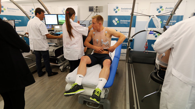 Ter Stegen was among the players taking a medical test this morning. PHOTO: MIGUEL RUIZ-FCB.