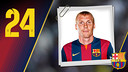 Retrato Jérémy Mathieu. Dorsal 24