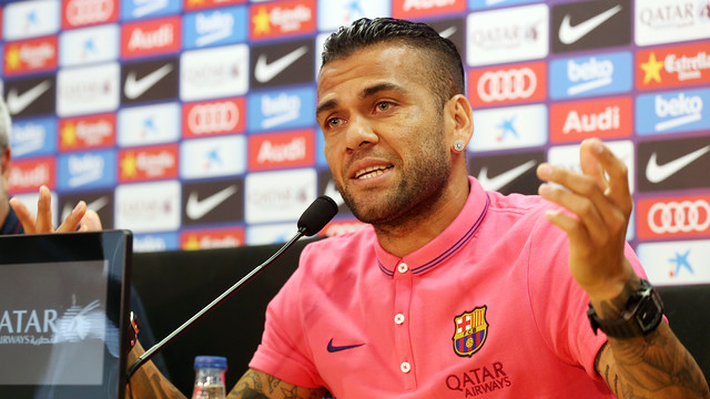 Is Dani Alves milking Barcelona's transfer embargo situation?