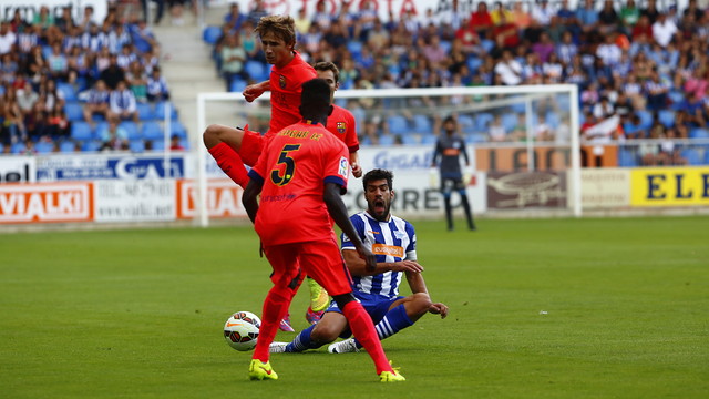 Алавес 2-3 Барселона Б