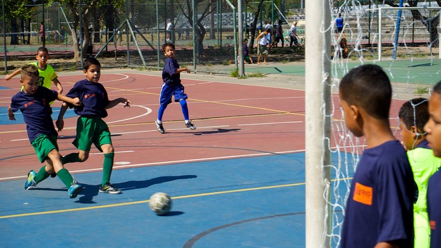The Maré favela is one of many places where the project is being implemented / FC BARCELONA The Maré favela is one of many places where the project is being implemented / FC BARCELONA