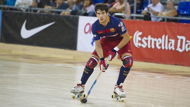Pablo Álvarez, during Barça Lassa's last game at the Palau Blaugrana. / VÍCTOR SALGADO-FCB