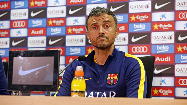 Luis Enrique press conference / MIGUEL RUIZ - FCB