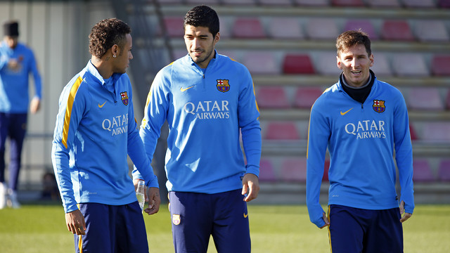 Neymar Jr, Suárez and Messi are all set to play against Betis / MIGUEL RUIZ - FCB