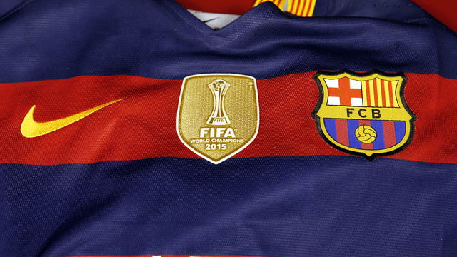 FC Barcelona shirt now features world champions emblem / MIGUEL RUIZ - FCB