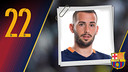 Retrato Aleix  Vidal Parreu. Dorsal 22