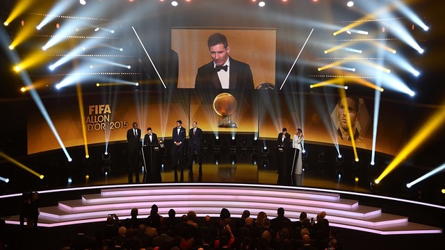 Messi picked up the biggest prize at the FIFA gala in Zurich / FIFA.COM