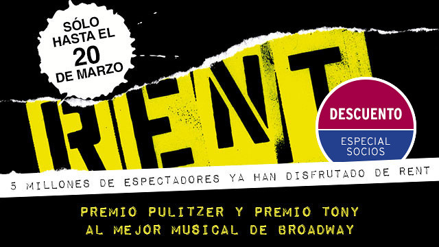 RENT se puede ver en el Casino L'Aliança del Poblenou. RENT se puede ver en el Casino L'Aliança del Poblenou.