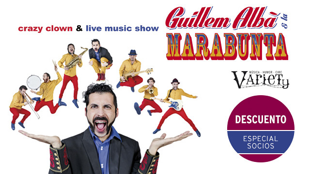 'Guillem Albà & La Marabunta' se podrá ver en el Teatre Condal del 8 al 10 de julio. 'Guillem Albà & La Marabunta' se podrá ver en el Teatre Condal del 8 al 10 de julio.