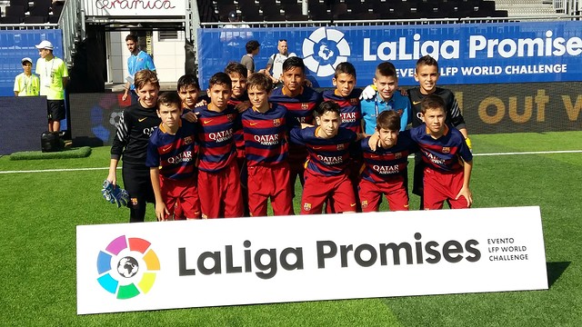The Under-12 team were knocked out on Saturday. / FCB The Under-12 team were knocked out on Saturday. / FCB