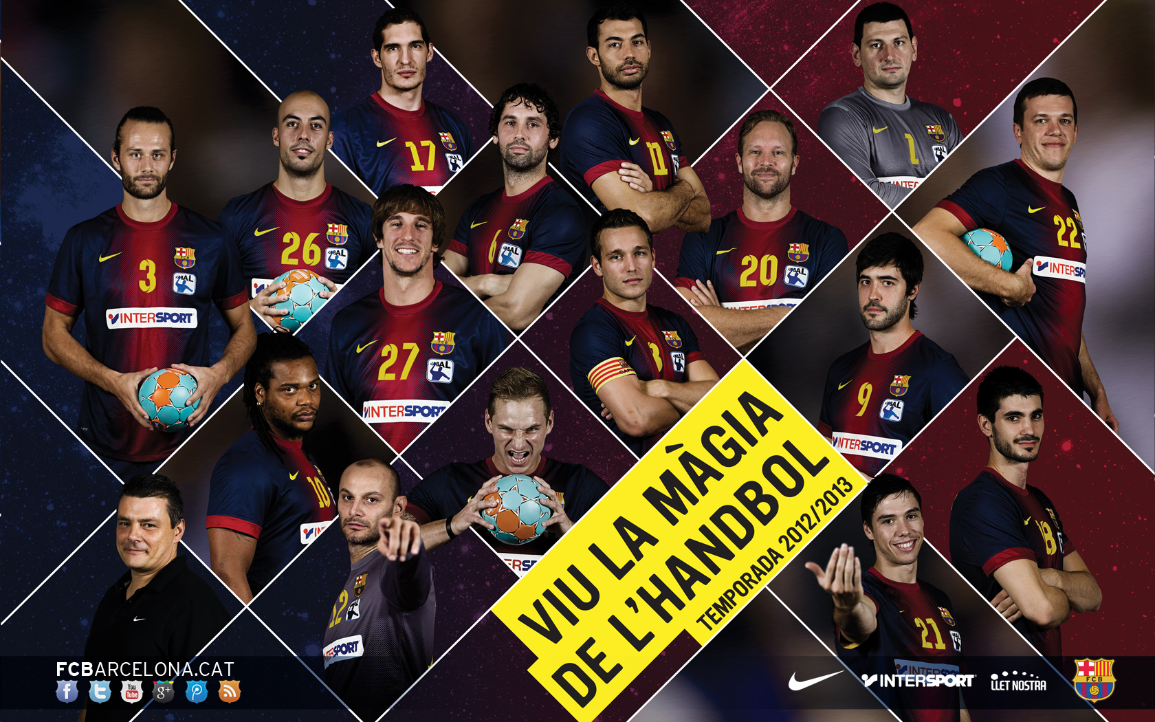 Planète Barça: Wallpaper : Vivez la magie du handball