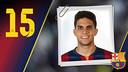 Retrato Marc  Bartra Aregall. Dorsal 15